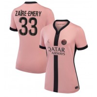 Maglie da calcio Paris Saint-Germain Warren Zaire-Emery #33 Terza Maglia Femminile 2024-25 Manica Corta